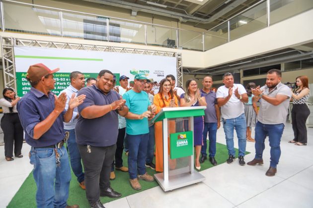 Prefeita Josemira autoriza início de seis obras de infraestrutura nas zonas urbana e rural de Canaã dos Carajás
