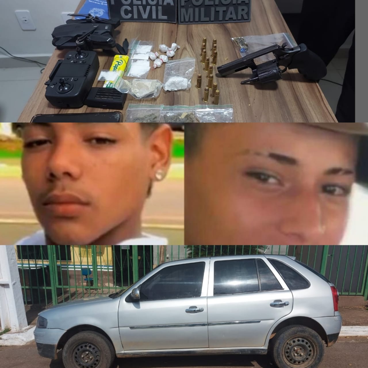 Polícia Militar prende dois suspeitos de envolvimento na morte de dois adolescente em Parauapebas