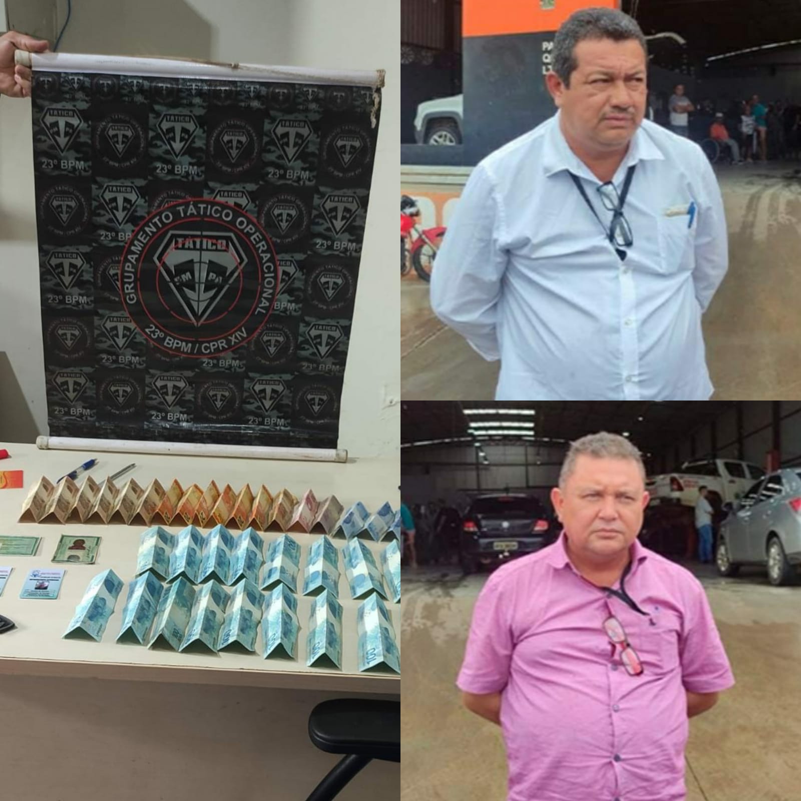 Dois assaltantes são presos em Parauapebas por roubo a um idoso em Curionópolis