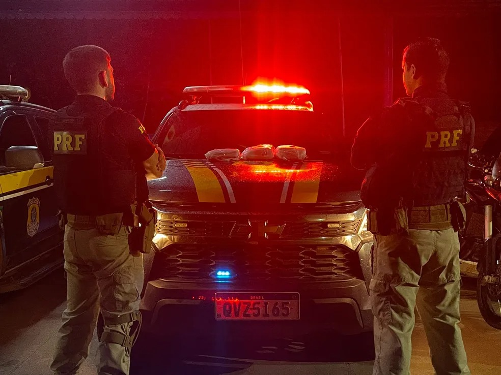 PRF prende mulher com 3,58 kg de maconha em ônibus com direção a Parauapebas