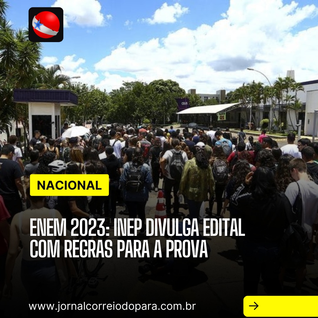 Enem 2023: Inep divulga edital com regras para a prova