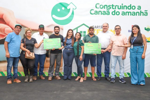 Prefeitura de Canaã dos Carajás chega ao marco de 1000 cartões Reforma e Construção entregues