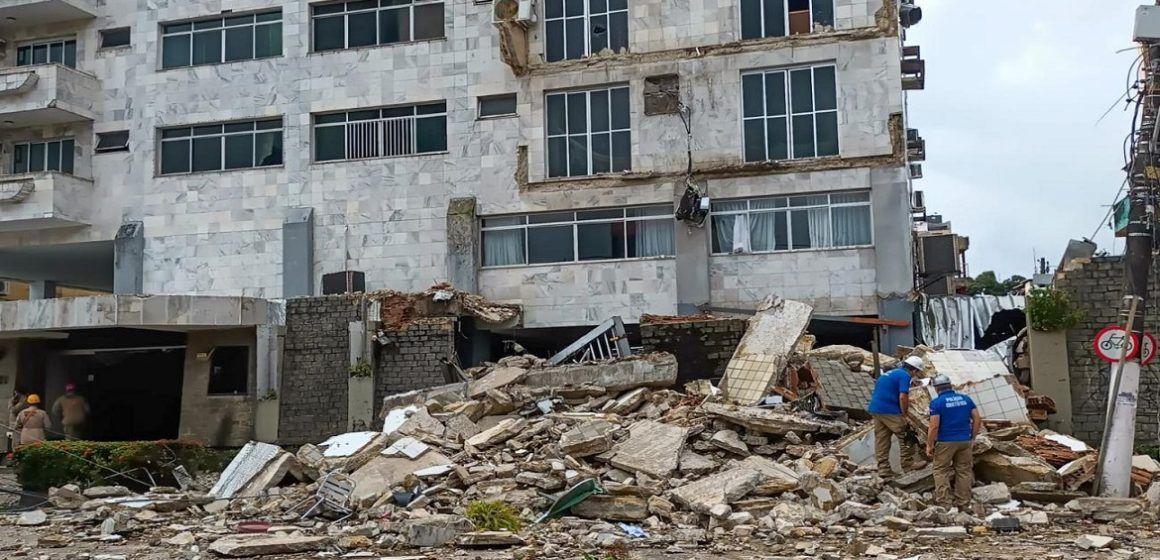 Polícia ainda não teve acesso à planta do edifício em que 13 sacadas desabaram no Pará