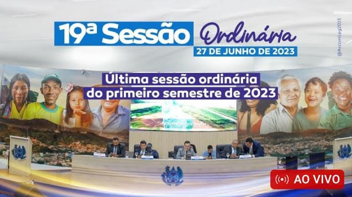 Assista a transmissão ao vivo da sessão da Câmara Municipal de Parauapebas desta terça-feira (27)