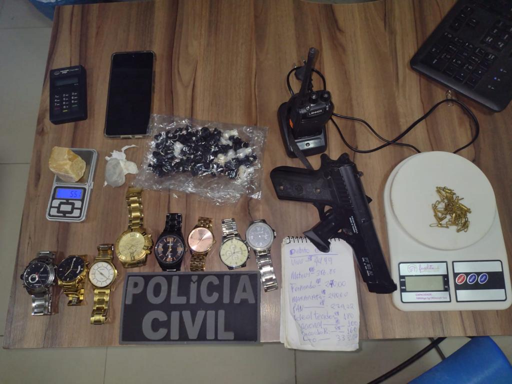 Parauapebas: Polícia Civil prende indivíduo acusado de vários crimes, entre eles, homicídio.