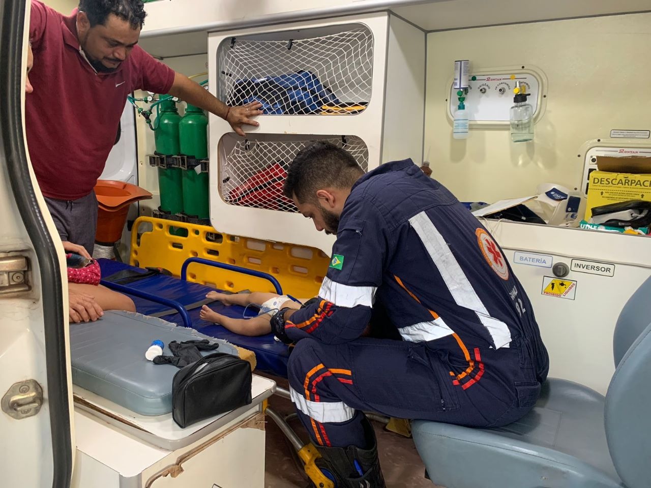 Bebê de um mês sofre crise convulsiva e é socorrida pela PM em Marabá