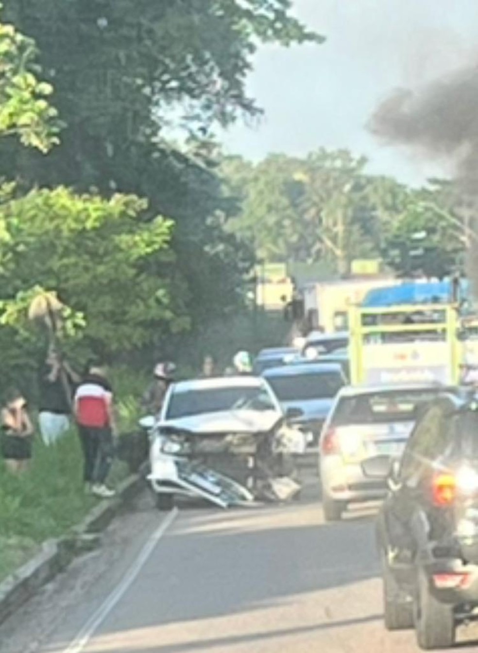 Belém: Motorista que atropelou motociclista na Av. Arthur Bernardes se apresenta à polícia