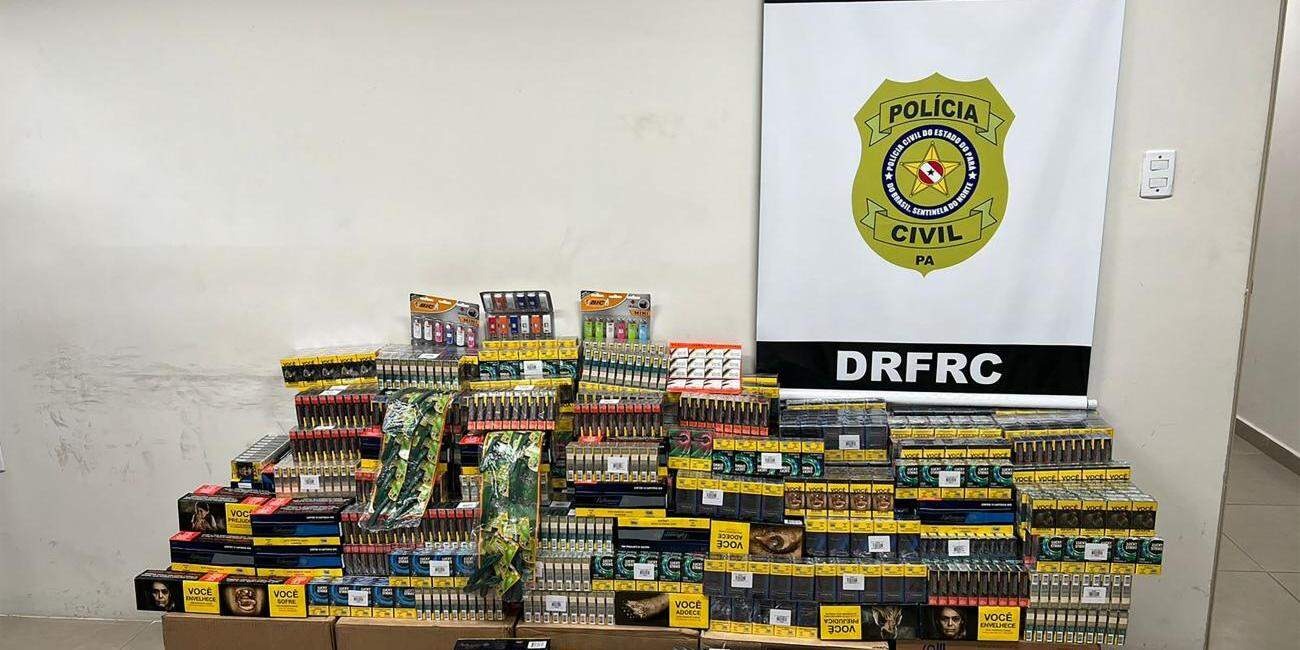 Trio suspeito de roubar carga de cigarro é preso em Belém