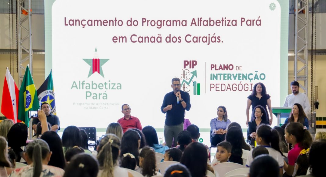 Programa “Alfabetiza Pará” tem lançamento oficial em Canaã dos Carajás