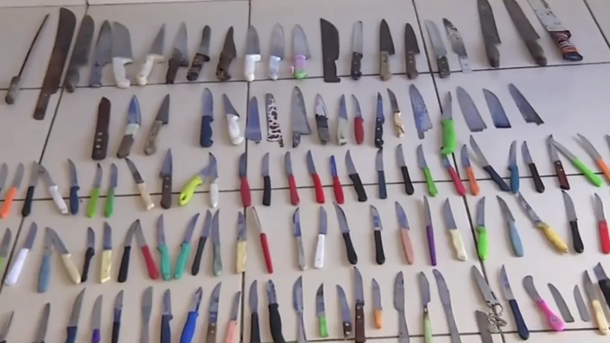Operação da PM resulta na apreensão de 183 facas em Belém