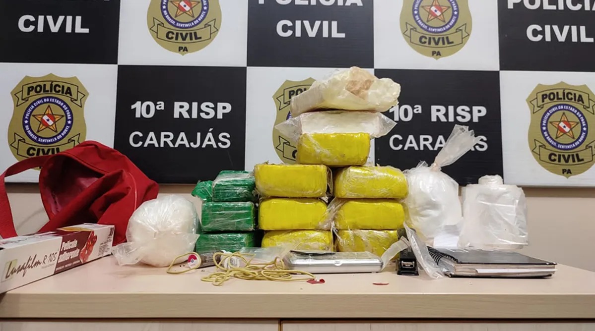 Homem que trazia drogas de Altamira (PA), é preso