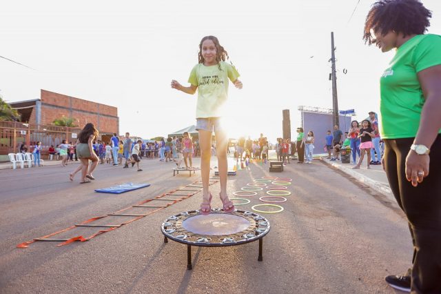 Comunidade desfruta de 1ª edição do projeto ‘Ruas que Integram’ em Canaã dos Carajás