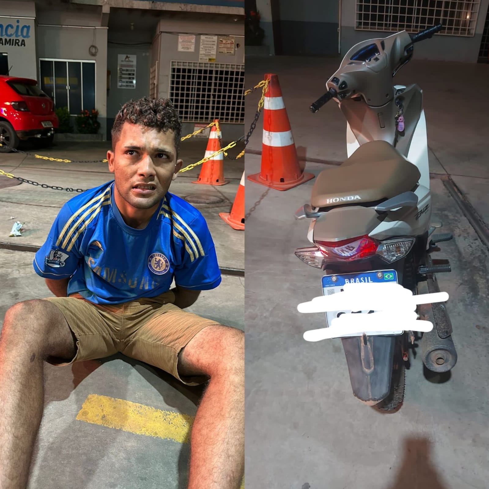 Dupla rouba moto com rastreador, em Parauapebas