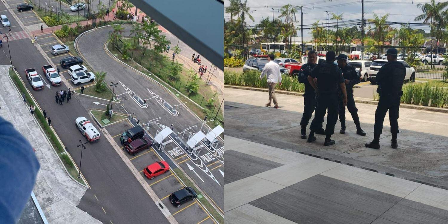 Quatro homens assaltam loja em shopping de Belém