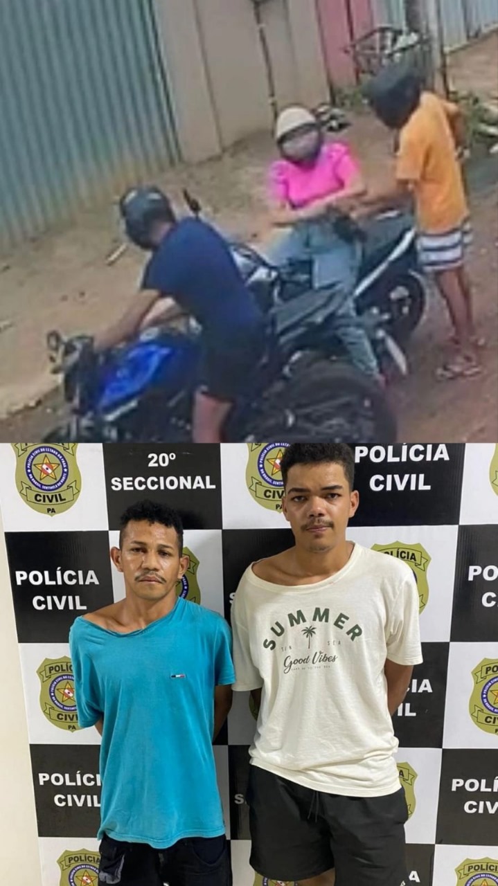 Parauapebas: Polícia Militar tira de circulação dupla de assaltantes