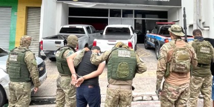 Policia prende homem suspeito de extorsão mediante sequestro no Pará