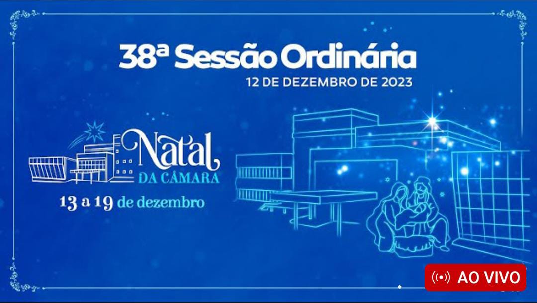 Assista a transmissão ao vivo da sessão ordinária da Câmara Municipal de Parauapebas desta terça-feira (12)