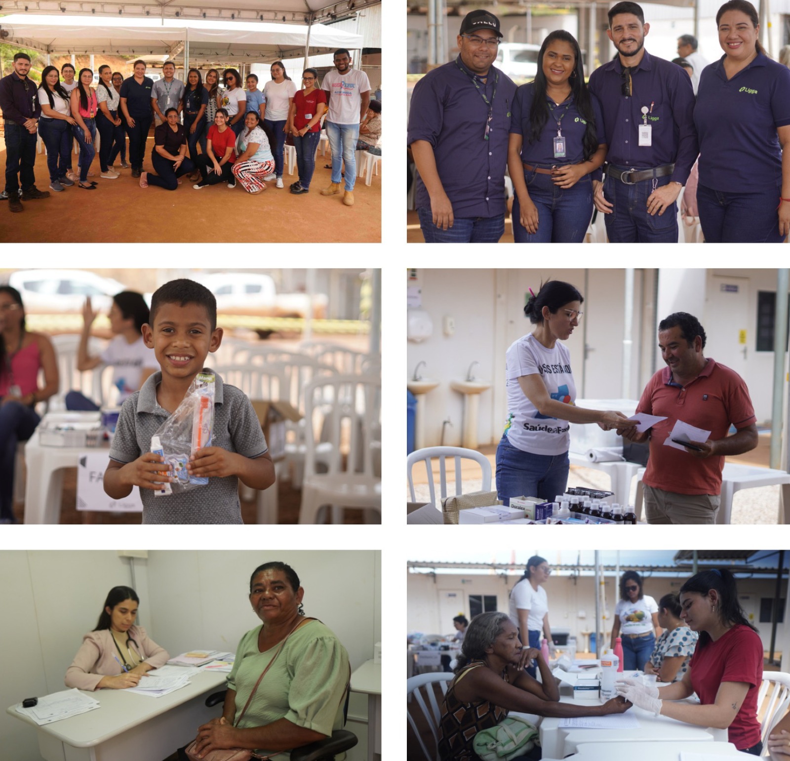 Comunidades da zona rural de Parauapebas aprovam ações de saúde da Mineradora Ligga em parceria com a Semsa