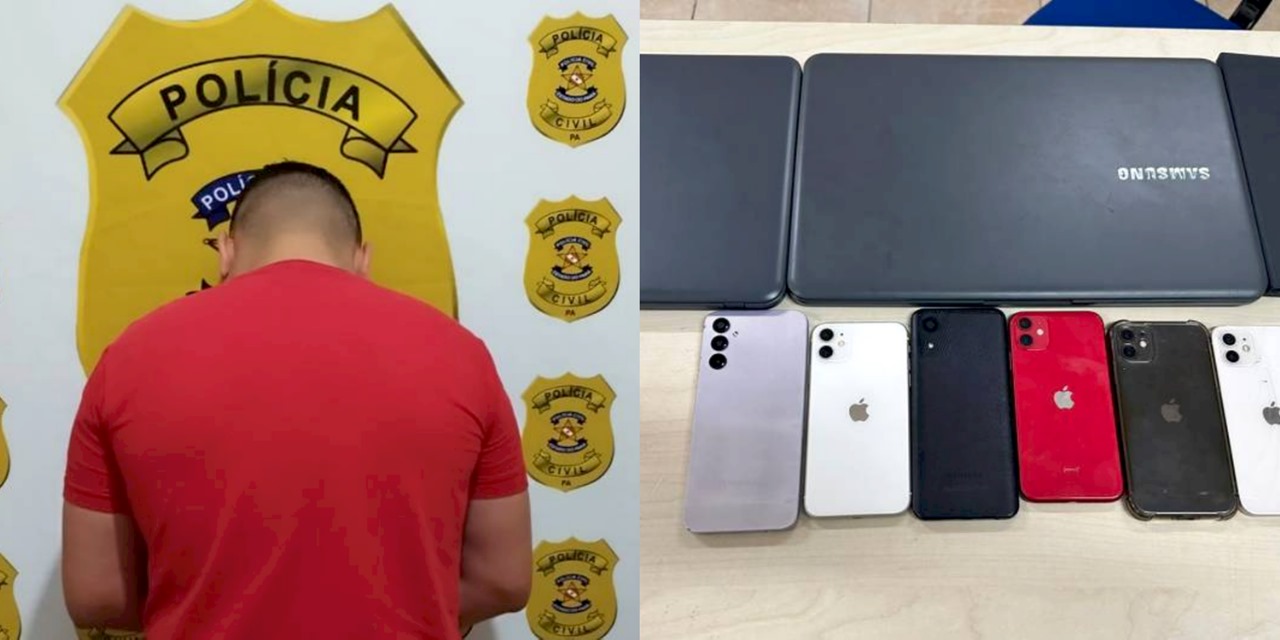 Belém: Homem é preso em flagrante após roubar celular