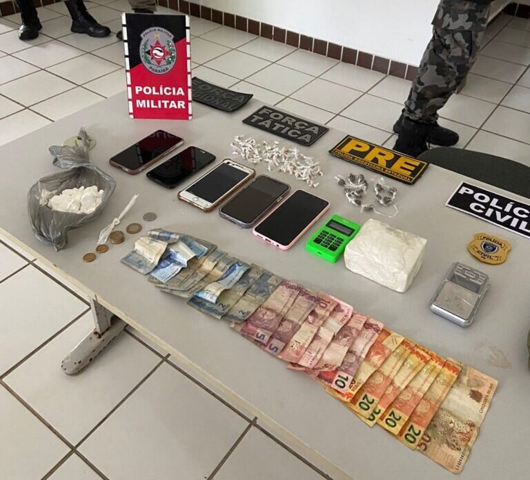 Belém: Polícia apreende drogas e prende três suspeitos de tráfico e assaltos