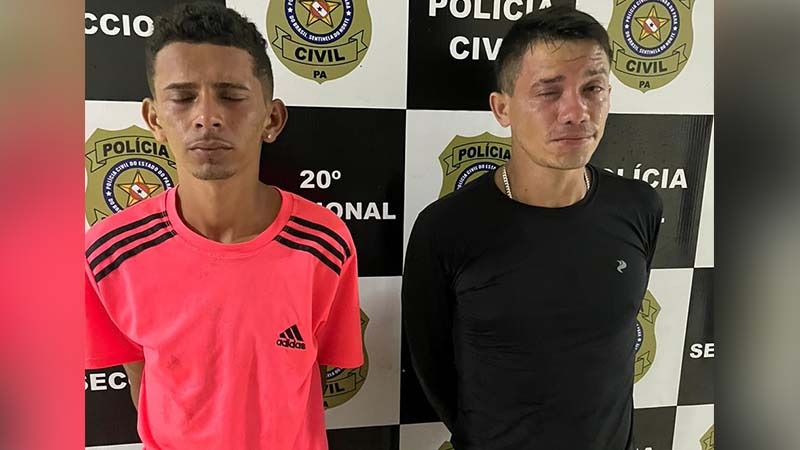 Polícia Militar prende dupla que usava força física para roubar mulheres em Parauapebas