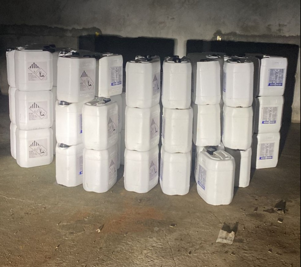 Homem é preso com uma carga de herbicida avaliada em R$ 430 mil em Marabá