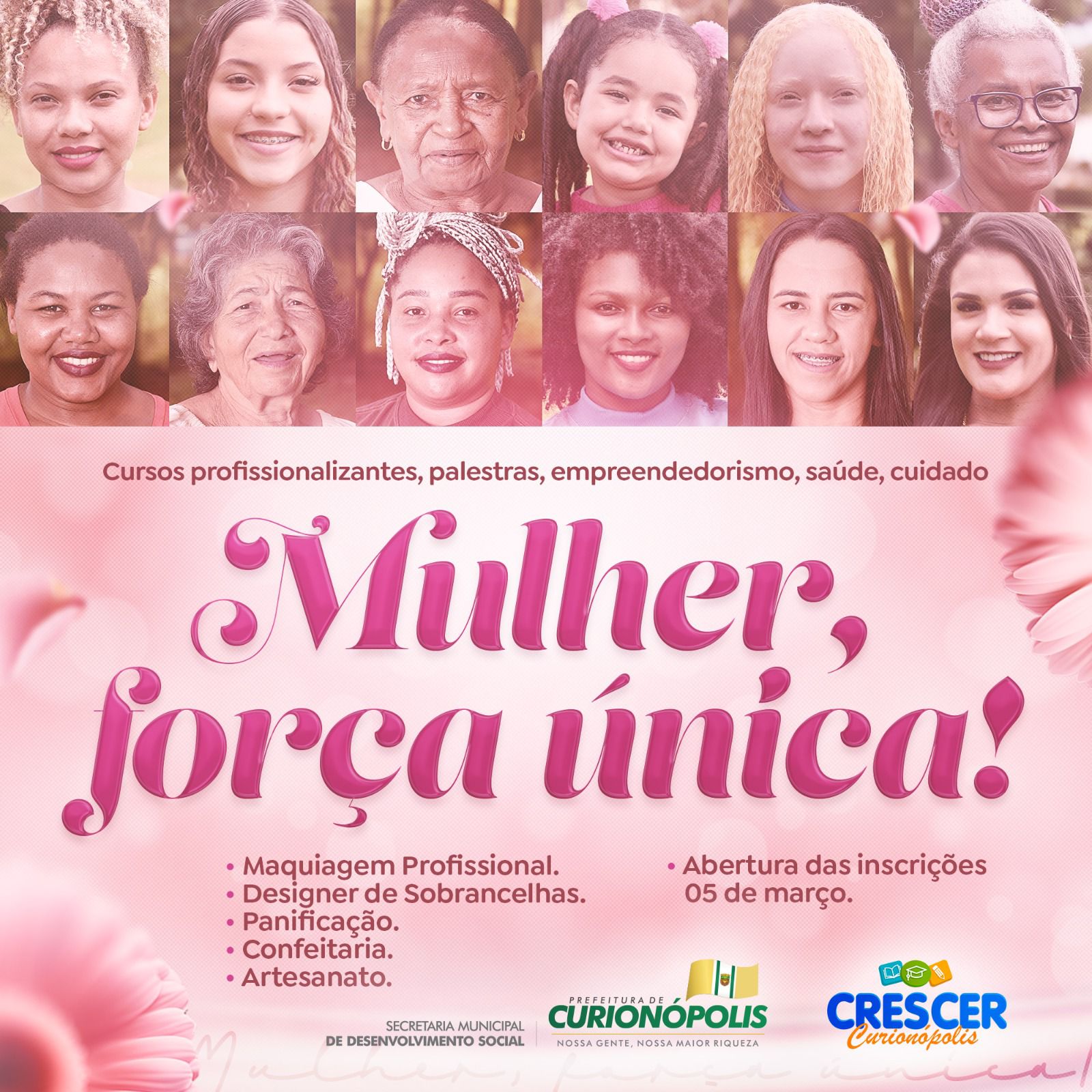 Mulher, Força Única: Prefeitura de Curionópolis fortalece o empreendedorismo feminino