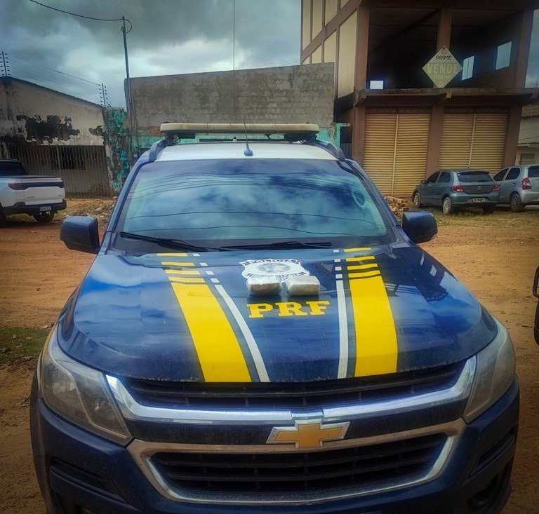 Polícia Rodoviária Federal apreende 1kg de crack no Pará