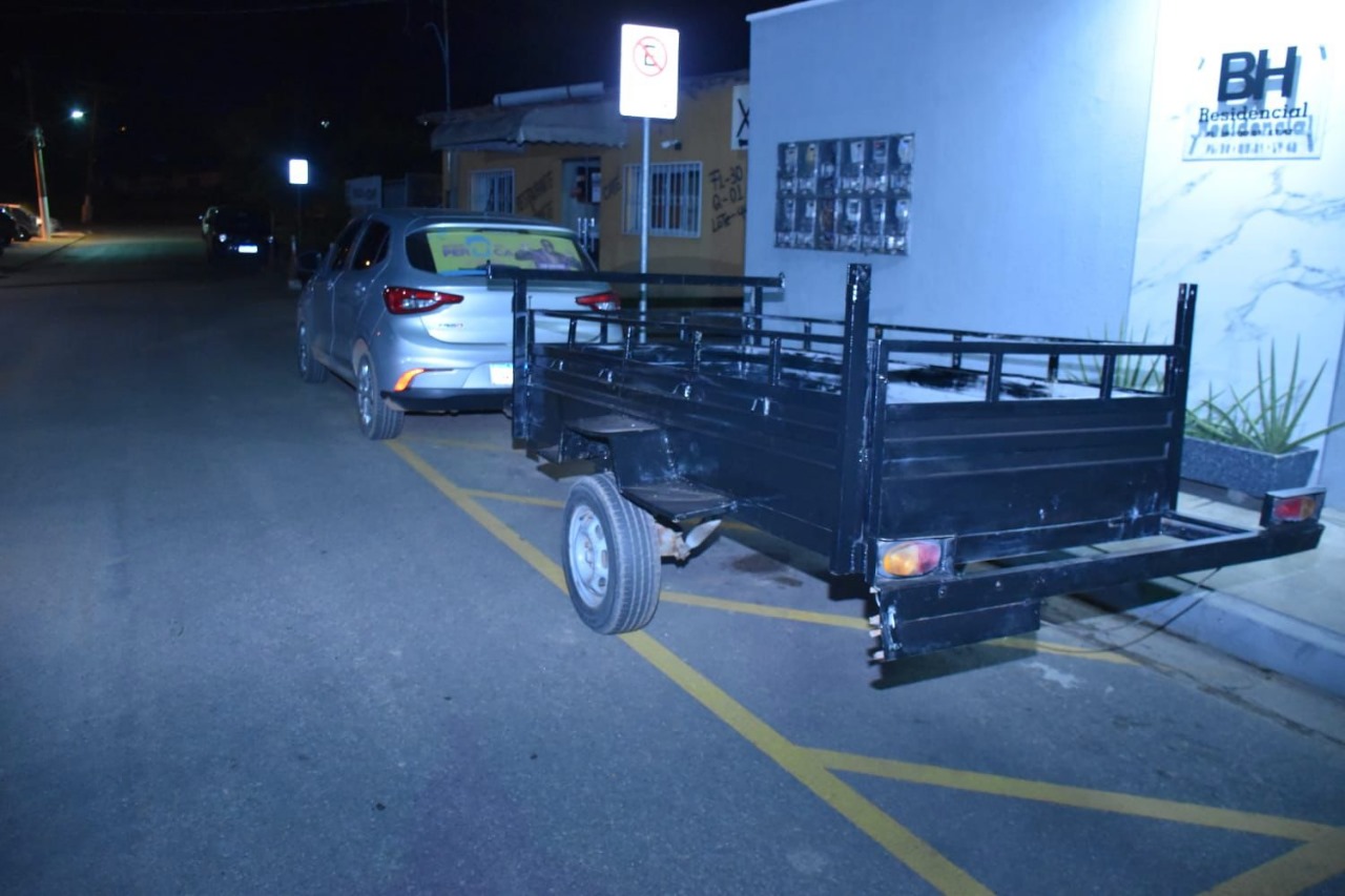Carretinha roubada na Cidade Nova é recuperada