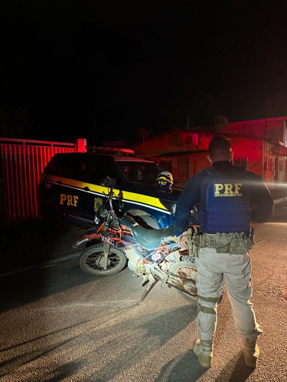 PRF apreende veículo adulterado em Marabá