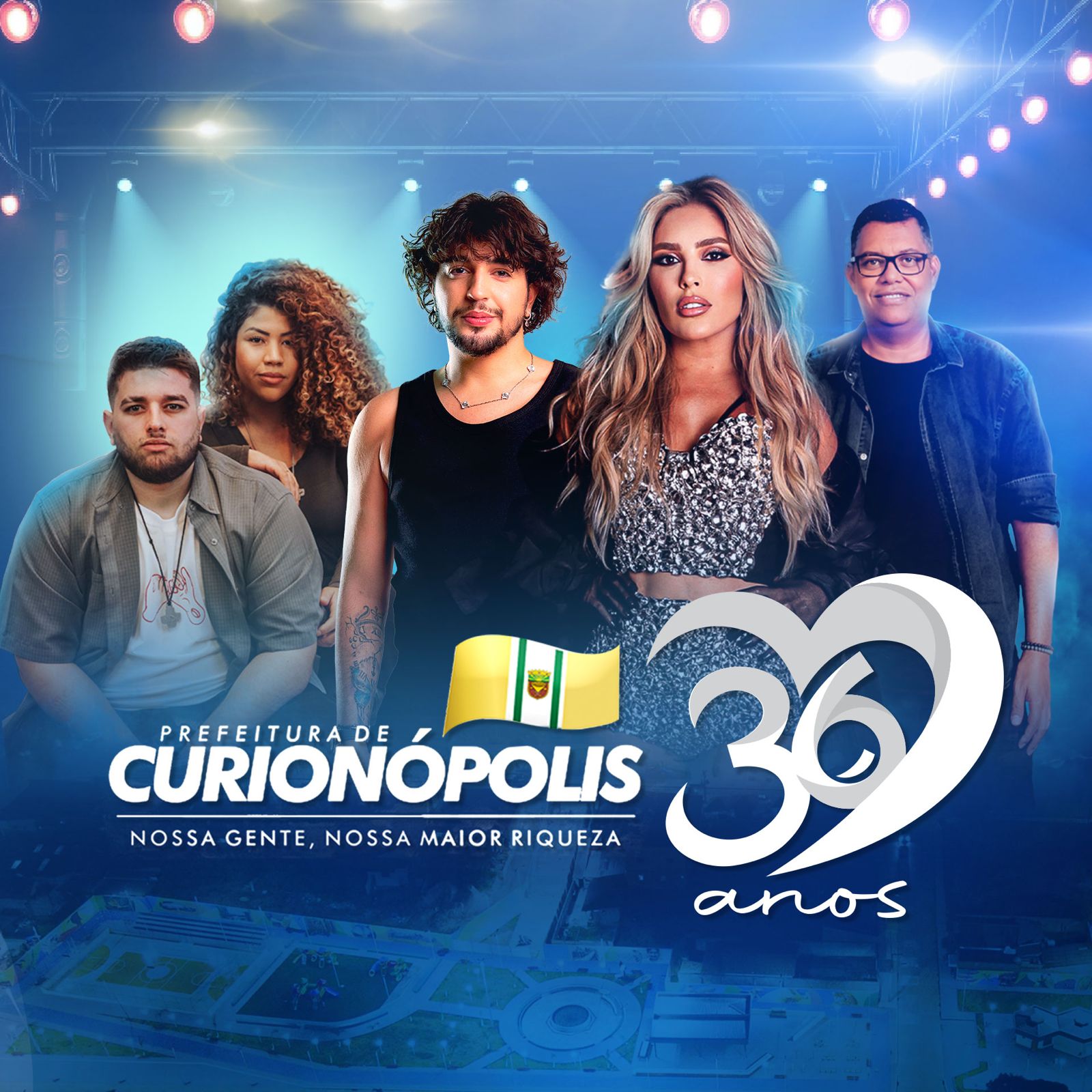 Entrega de grandes obras marcam os 36 anos de Curionópolis; confira a programação