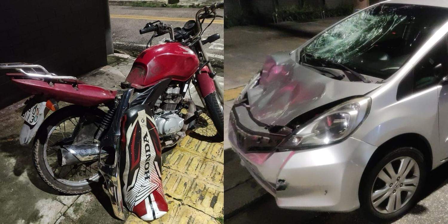 PM reformado morre após colisão entre moto e carro