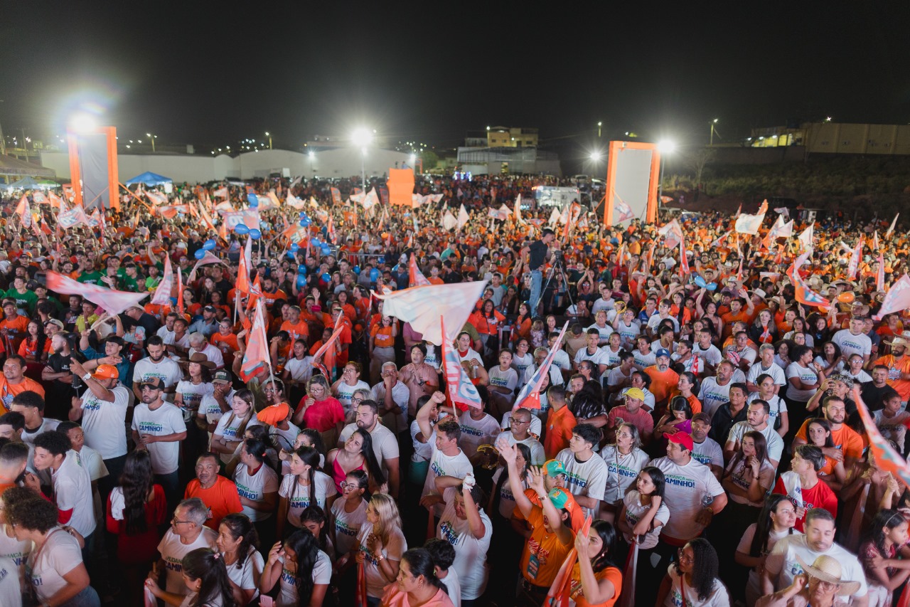 Encontrão do Avante e partidos coligados reune multidão em Parauapebas
