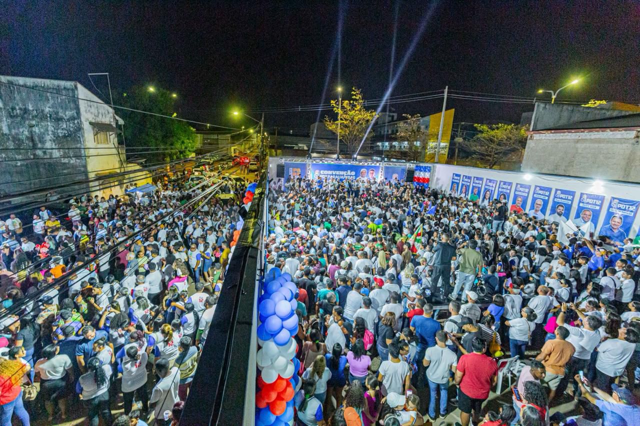 Convenção do PDT Parauapebas reúne multidão para saudar pré-candidatos