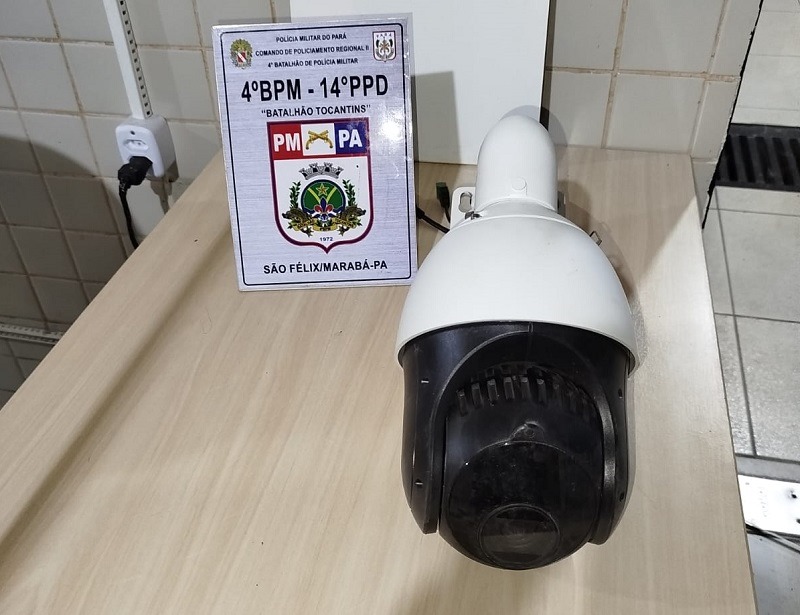 Câmera furtada da Vale e avaliada em R$ 18 mil é recuperada em Marabá