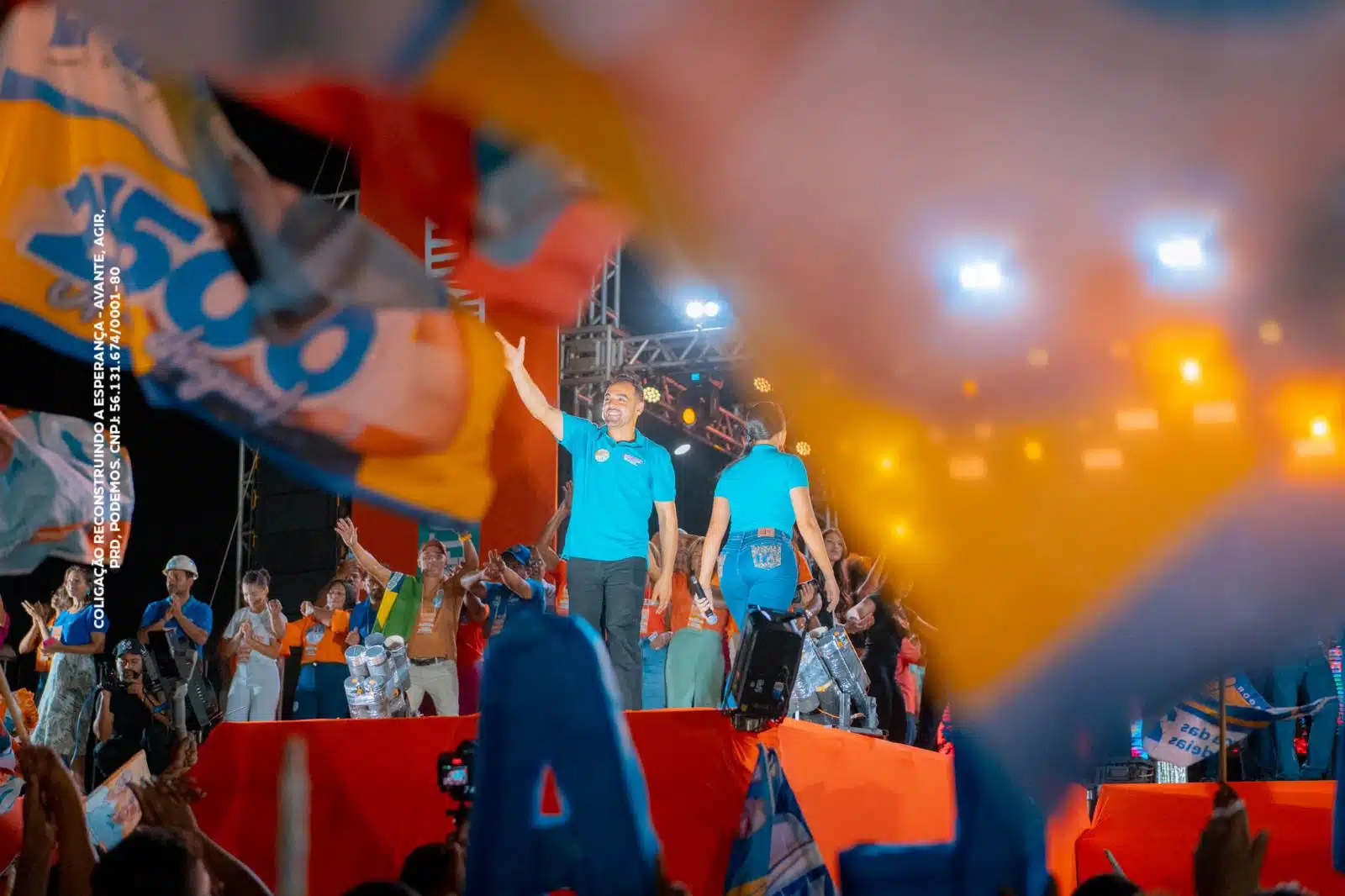 Aurélio Goiano realiza comício no Complexo VS-10