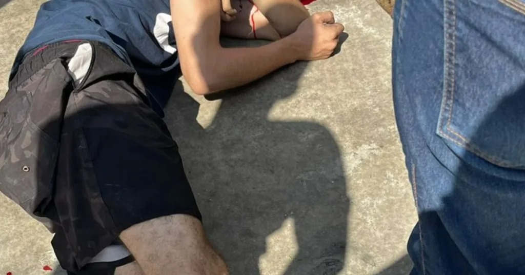 Homem é executado em frente a farmácia