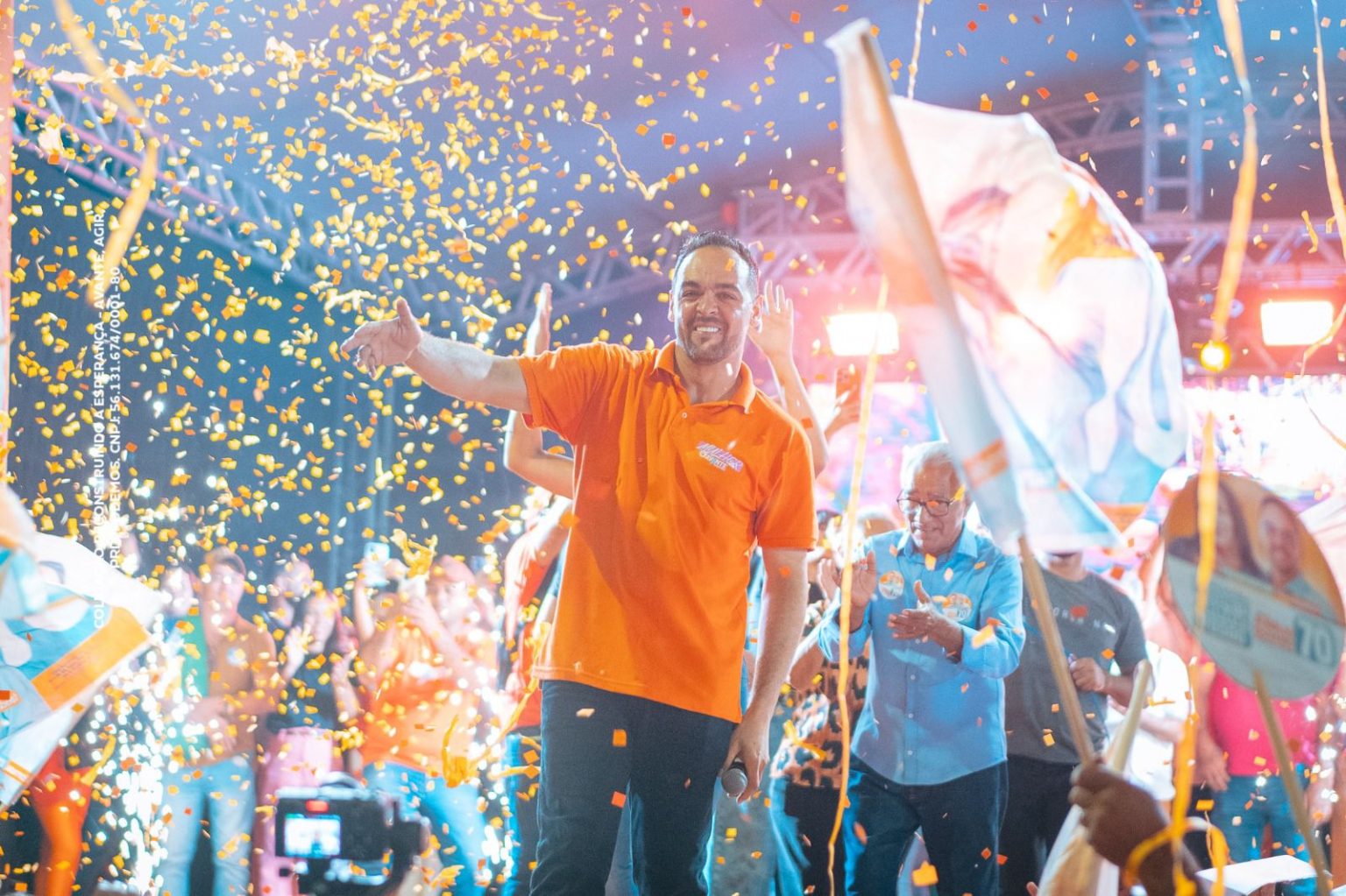 Terceiro comício de Aurélio Goiano acontece no bairro Liberdade