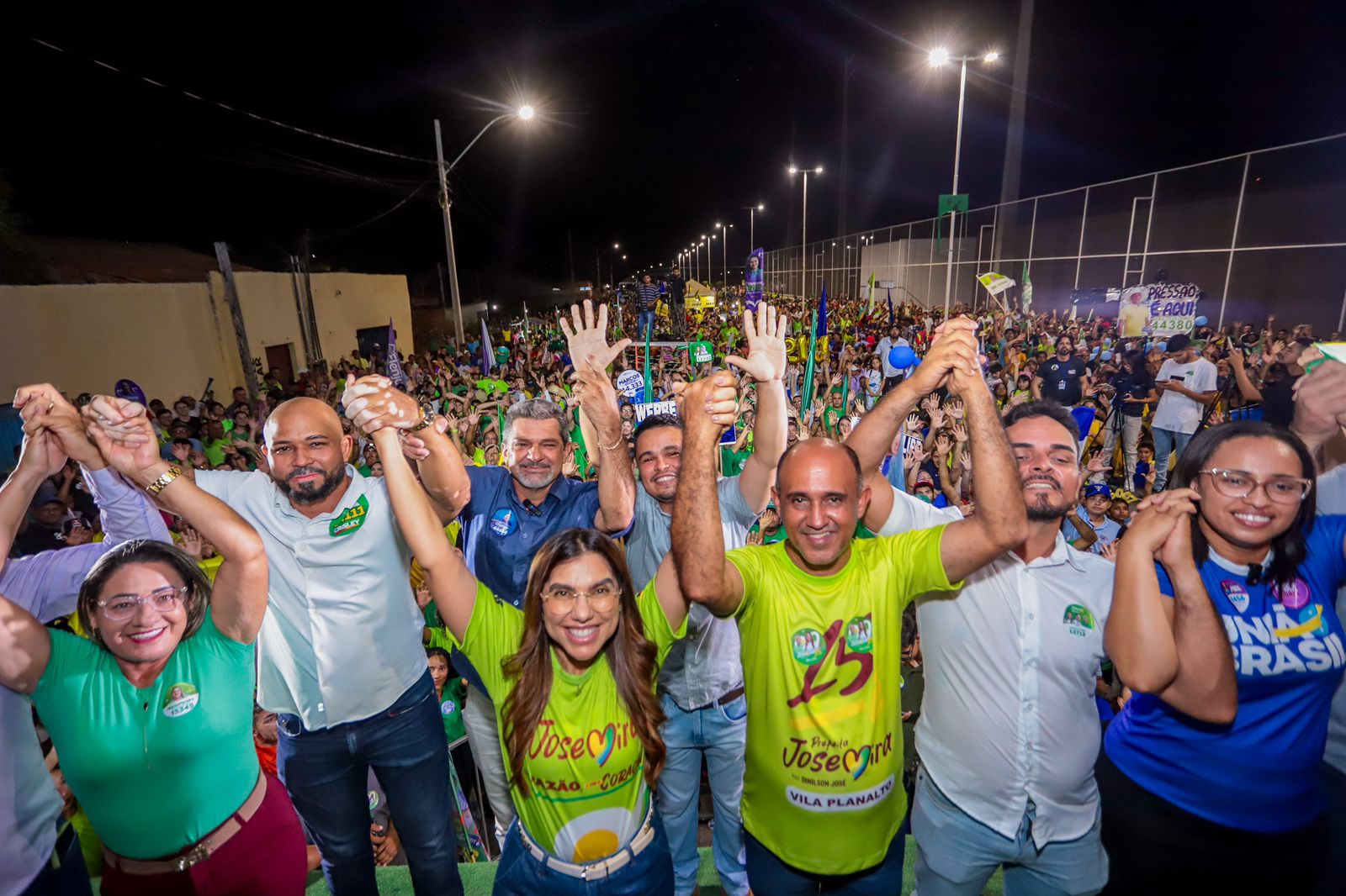 Josemira recebe apoio da Vila Planalto em comício
