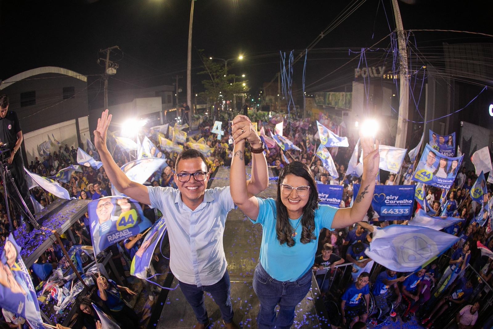 Rafael Ribeiro leva esperança aos moradores do bairro Cidade Jardim
