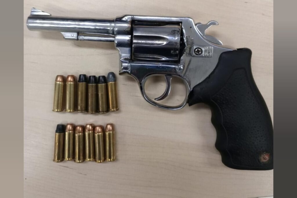 PM apreende arma após denúncia de violência doméstica em Marabá