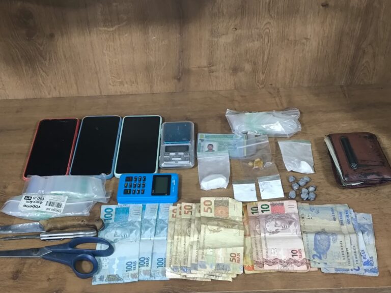 Homem é preso suspeito de tráfico de drogas em Parauapebas