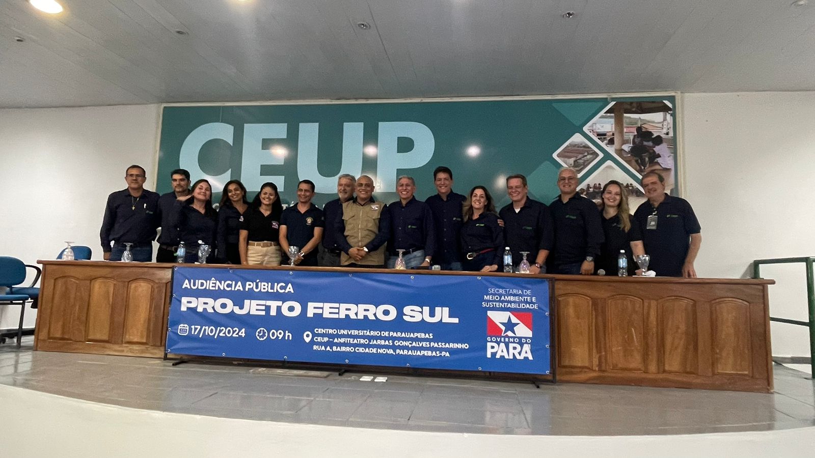 Semas realiza audiência pública do Projeto Ferro Sul no Centro Universitário de Parauapebas – CEUP