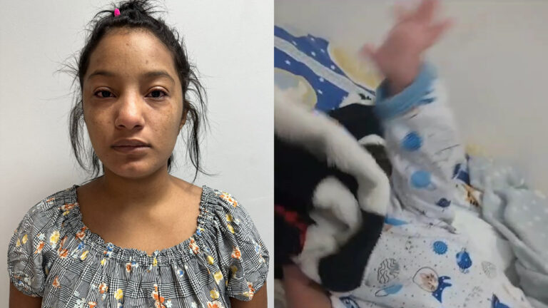 Mulher é presa após gravar vídeos agredindo bebê, em Marabá