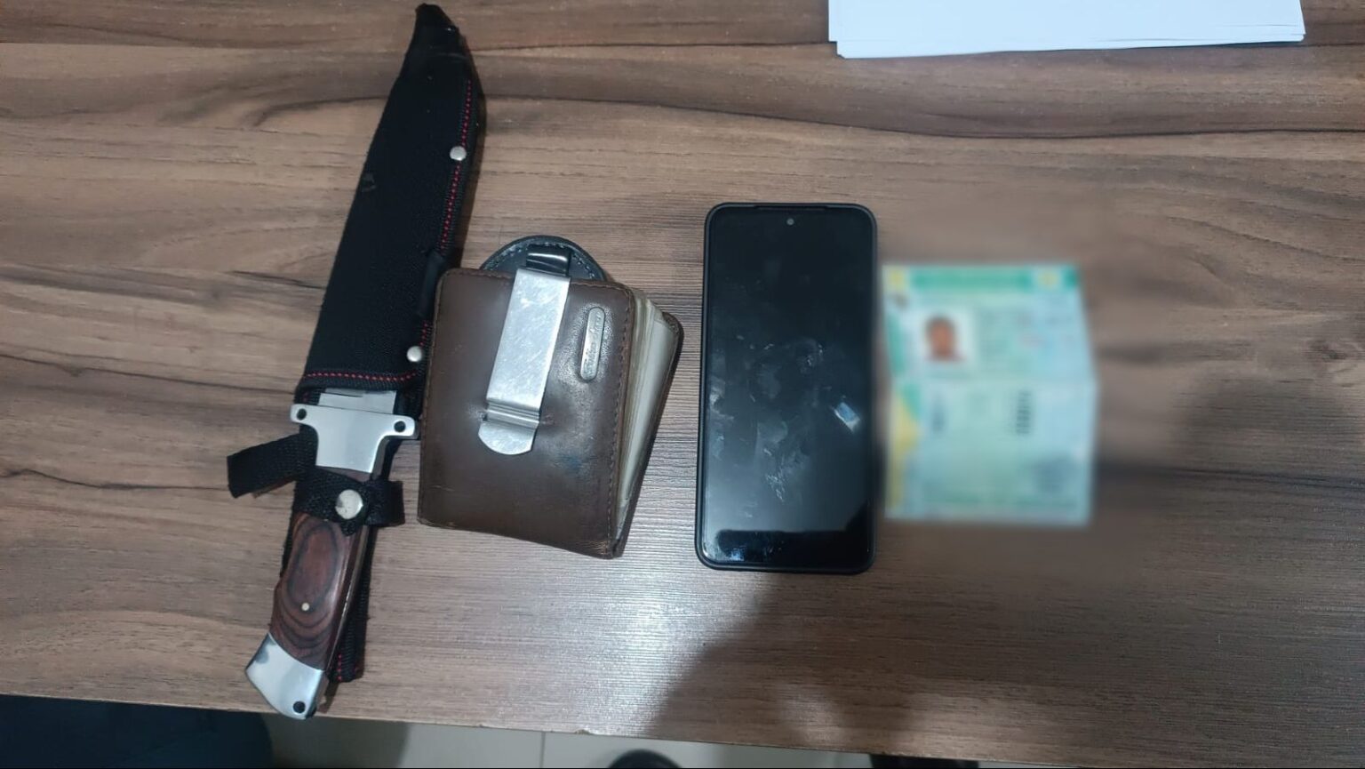 Filho ameaça o pai com faca e vai parar no xilindró, em Parauapebas