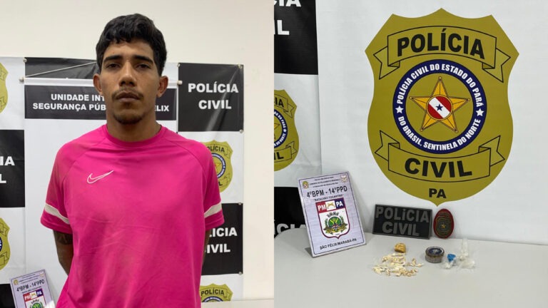 Polícia Civil prende suspeito de assaltar chácara, em Marabá