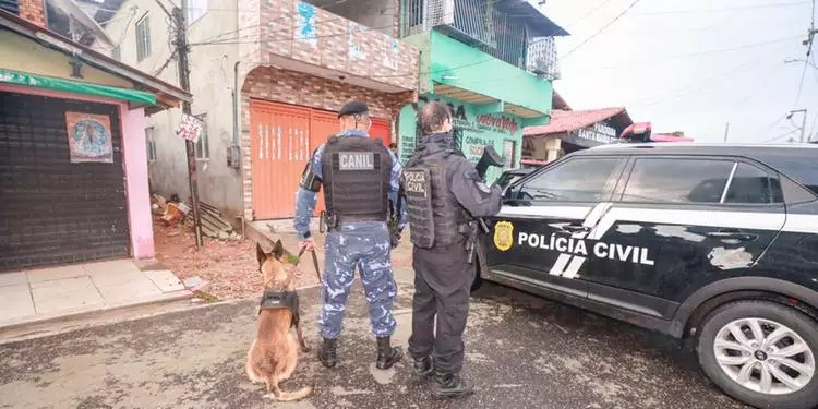 Nove pessoas são presas em megaoperação contra tráfico de drogas em Belém