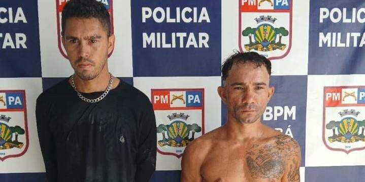 Suspeitos de furto de veículo são presos em Marabá