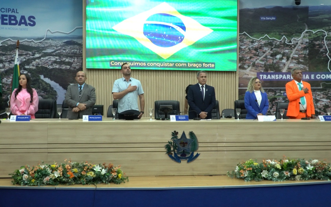 Câmara de Parauapebas inicia ano legislativo de 2025 com reforço à união entre os três Poderes