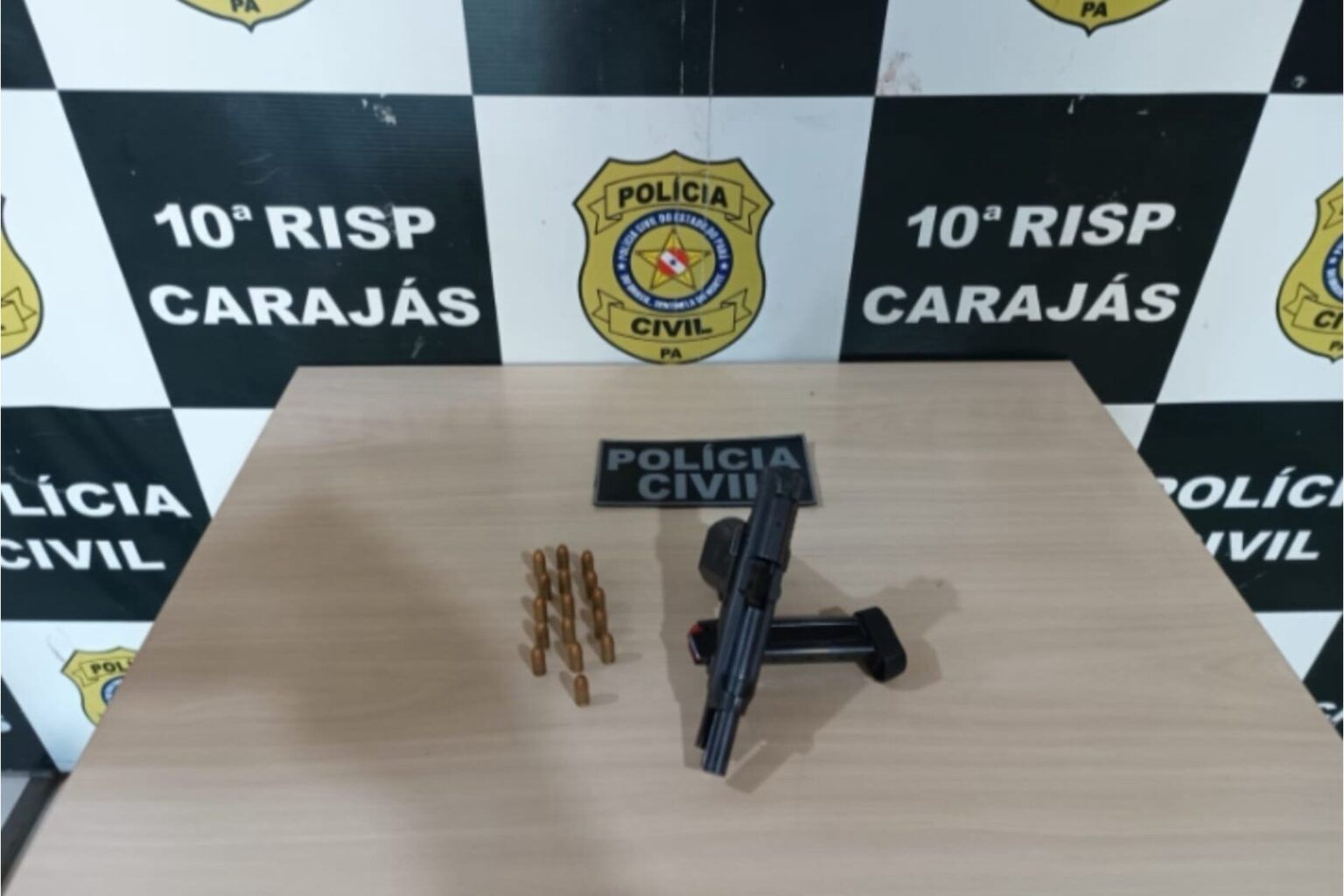 Após denúncia, Polícia Civil prende homem com arma de fogo em Marabá
